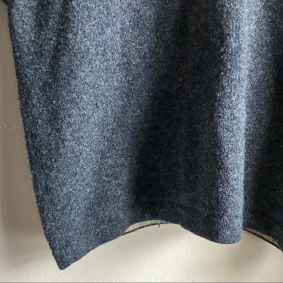 Woolrich Dark Gray Heather Wool Blend Sweater  XL - Picture 4 of 5